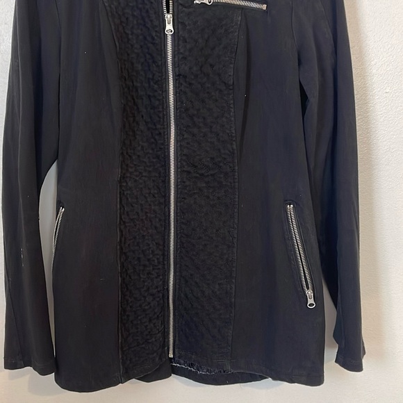 🌹NWOT:LIVERPOOL NEREUS BLACK ZIP UP JACKET - Picture 8 of 14